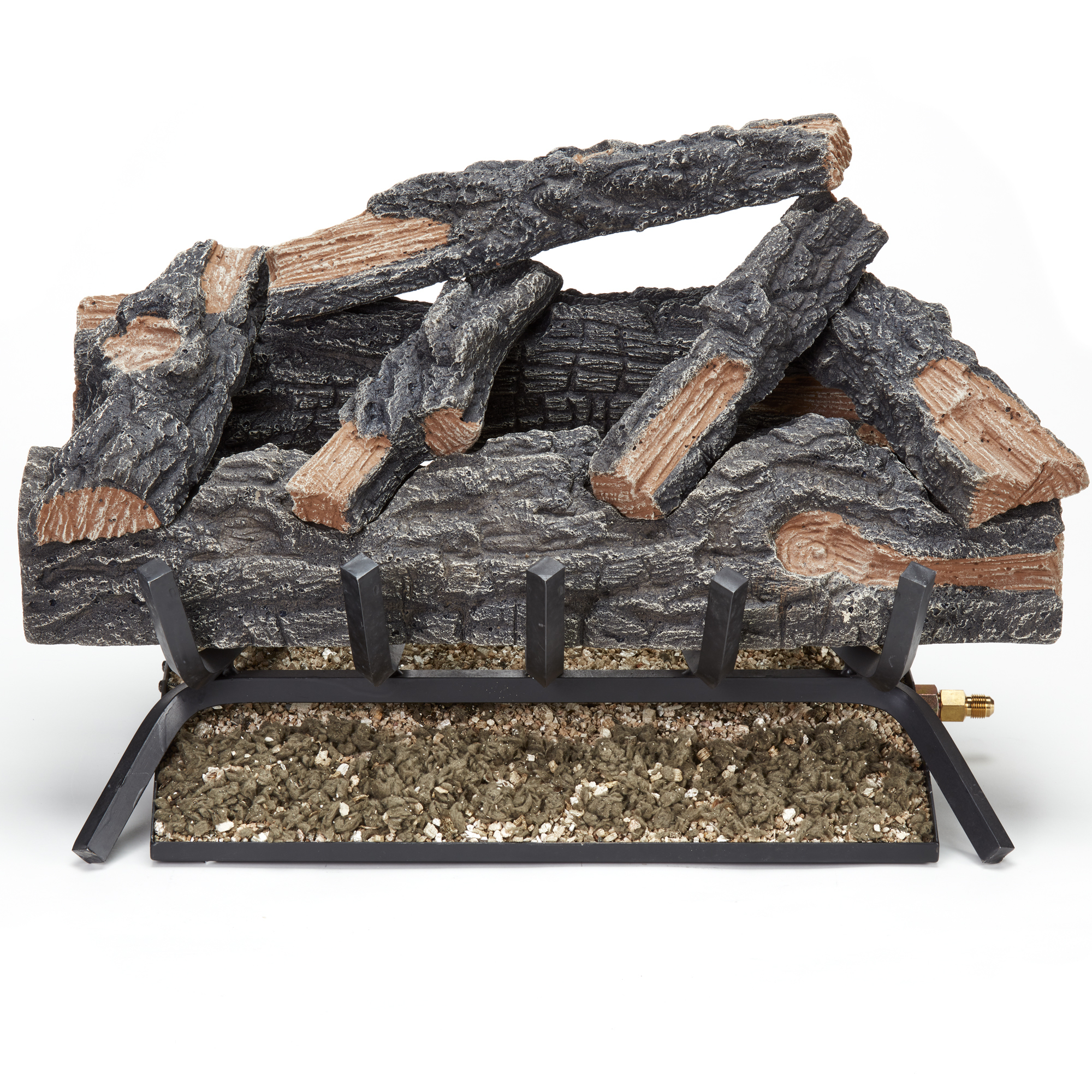 Bluegrass Living, Vented Gas Log Set - 24in., 55000 BTU - Model#, Heat Output 55000 Btu/hour, Heating Capability 1500 ft², Model# MO24HVL
